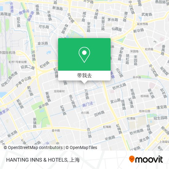 HANTING INNS & HOTELS地图