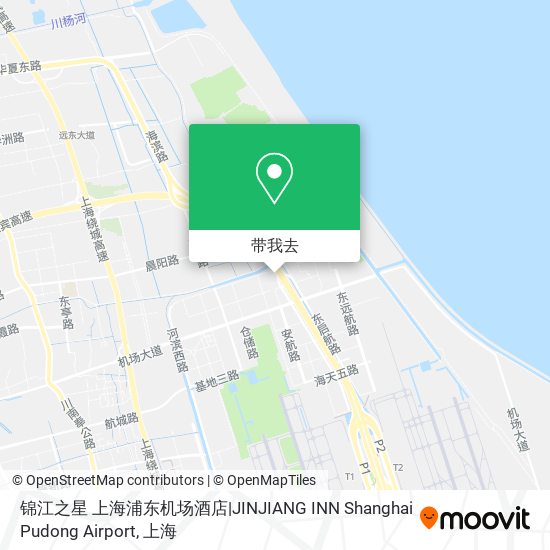 锦江之星 上海浦东机场酒店|JINJIANG INN Shanghai Pudong Airport地图