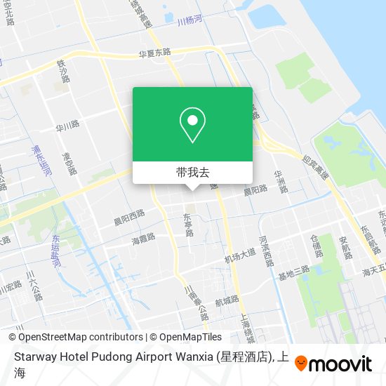 Starway Hotel Pudong Airport Wanxia (星程酒店)地图