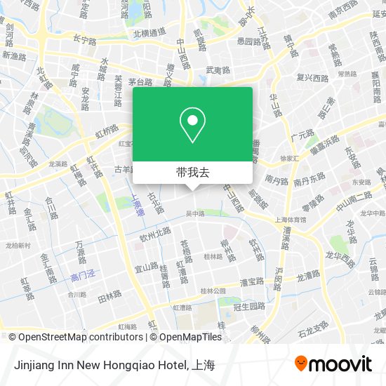 Jinjiang Inn New Hongqiao Hotel地图