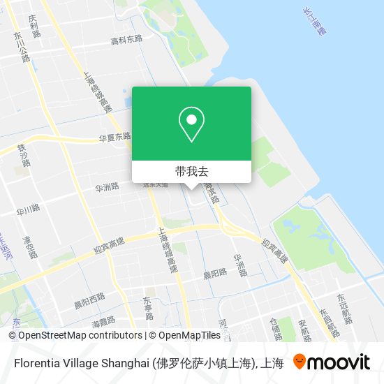Florentia Village Shanghai (佛罗伦萨小镇上海)地图