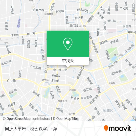 同济大学岩土楼会议室地图