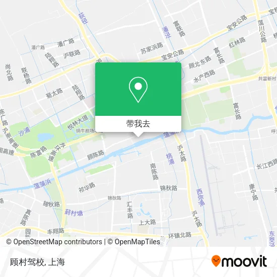 顾村驾校地图