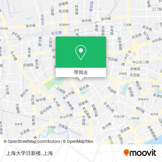 上海大学日新楼地图