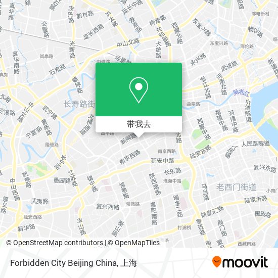Forbidden City Beijing China地图