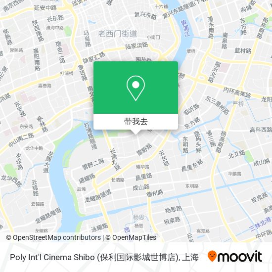 Poly Int'l Cinema Shibo (保利国际影城世博店)地图