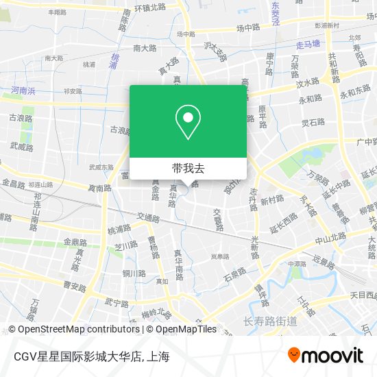 CGV星星国际影城大华店地图