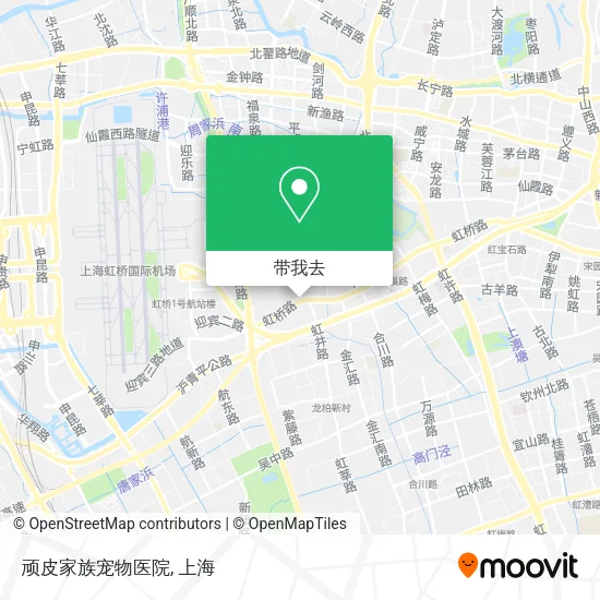 顽皮家族宠物医院地图