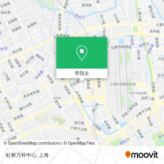 虹桥万科中心地图