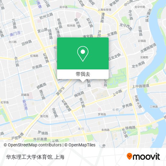 华东理工大学体育馆地图