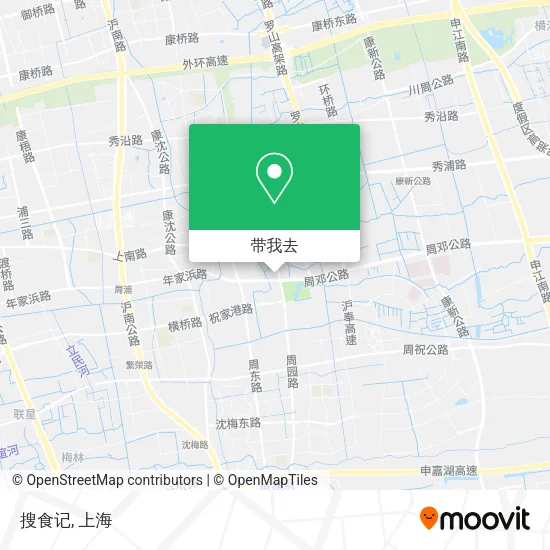 搜食记地图