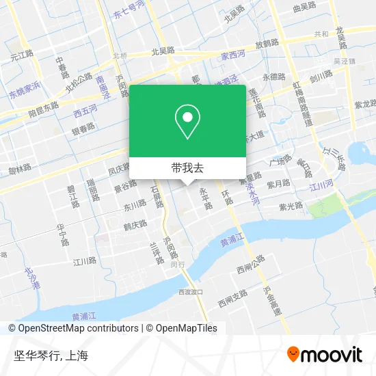 坚华琴行地图