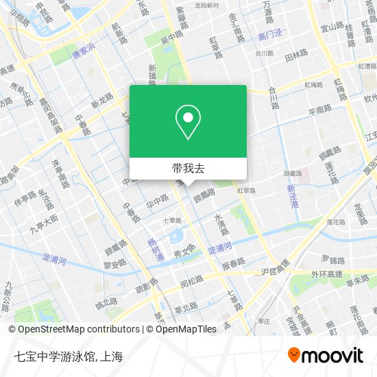 七宝中学游泳馆地图