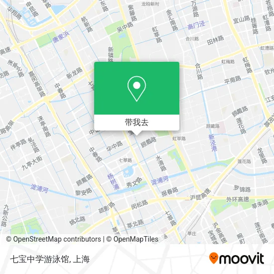 七宝中学游泳馆地图