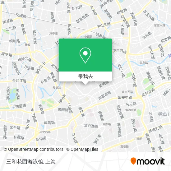 三和花园游泳馆地图