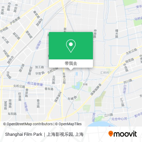 Shanghai Film Park｜上海影视乐园地图
