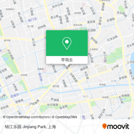 锦江乐园 Jinjiang Park地图