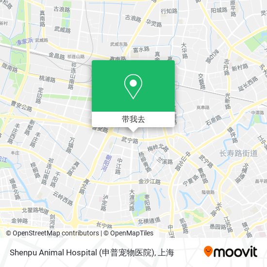 Shenpu Animal Hospital (申普宠物医院)地图