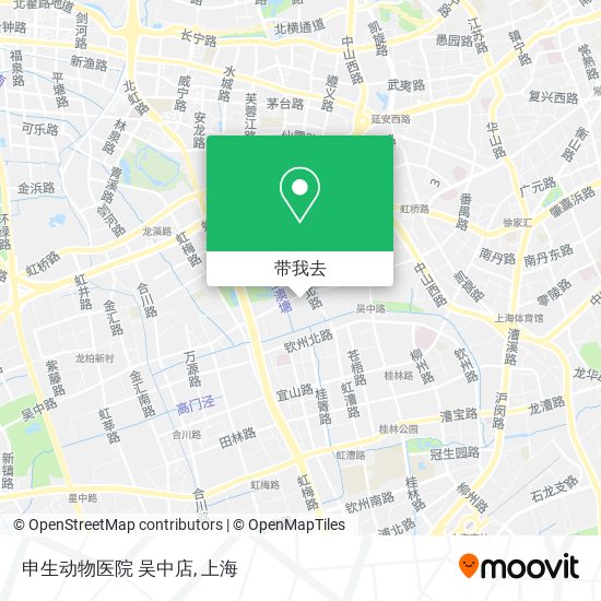 申生动物医院 吴中店地图