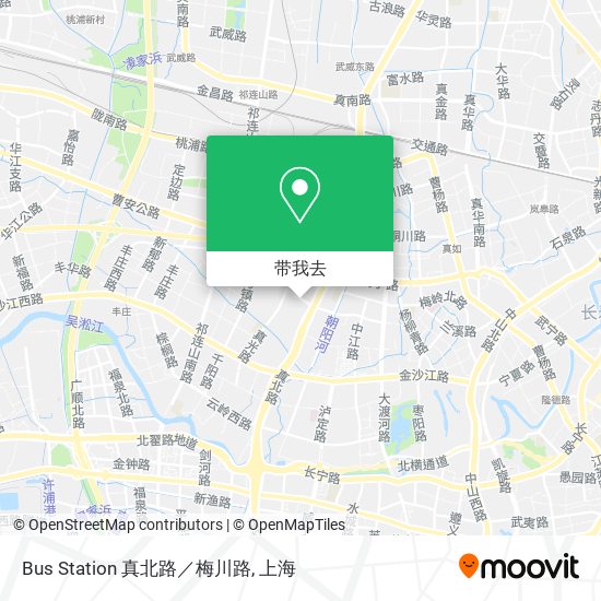 Bus Station 真北路／梅川路地图