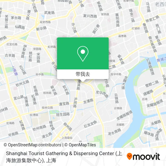 Shanghai Tourist Gathering & Dispersing Center (上海旅游集散中心)地图