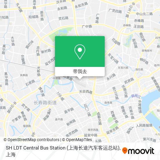 SH LDT Central Bus Station (上海长途汽车客运总站)地图