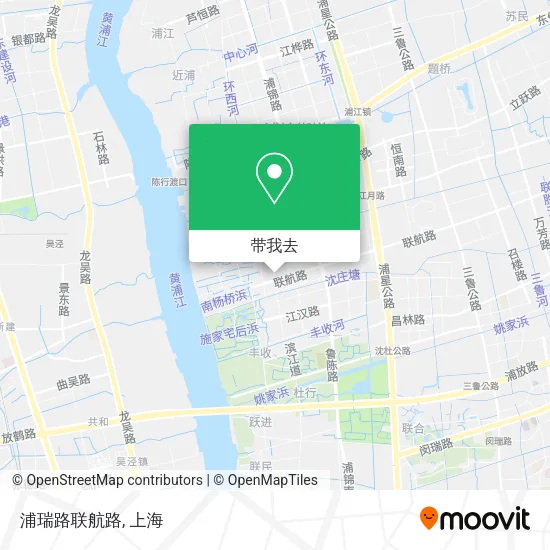 浦瑞路联航路地图