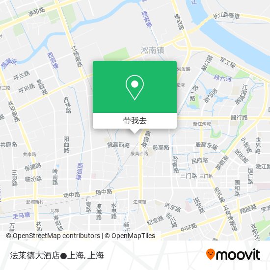 法莱德大酒店●上海地图