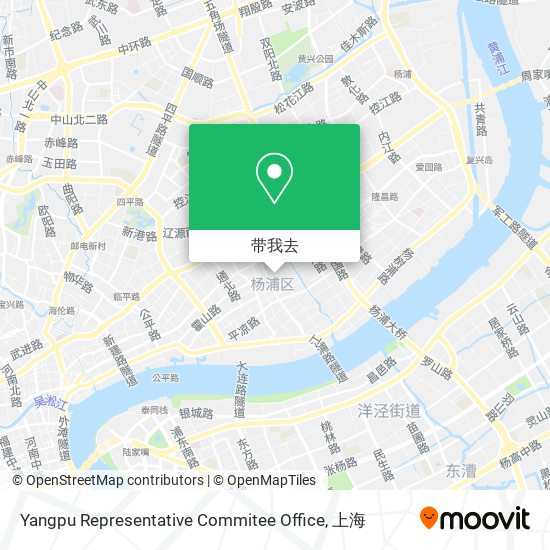 Yangpu Representative Commitee Office地图