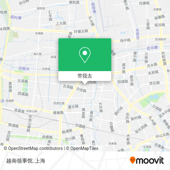 越南领事馆地图