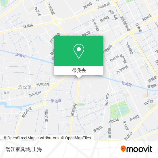碧江家具城地图