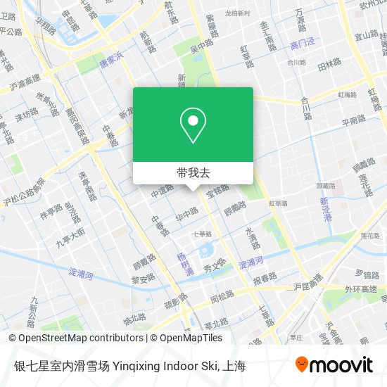 银七星室内滑雪场 Yinqixing Indoor Ski地图