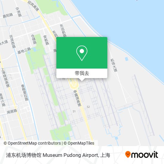浦东机场博物馆 Museum Pudong Airport地图