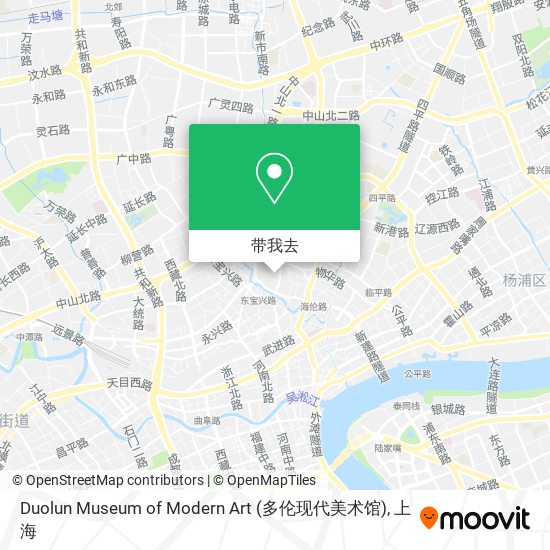 Duolun Museum of Modern Art (多伦现代美术馆)地图