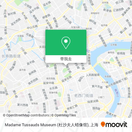 Madame Tussauds Museum (杜沙夫人蜡像馆)地图