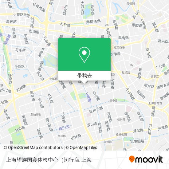 上海望族国宾体检中心（闵行店地图