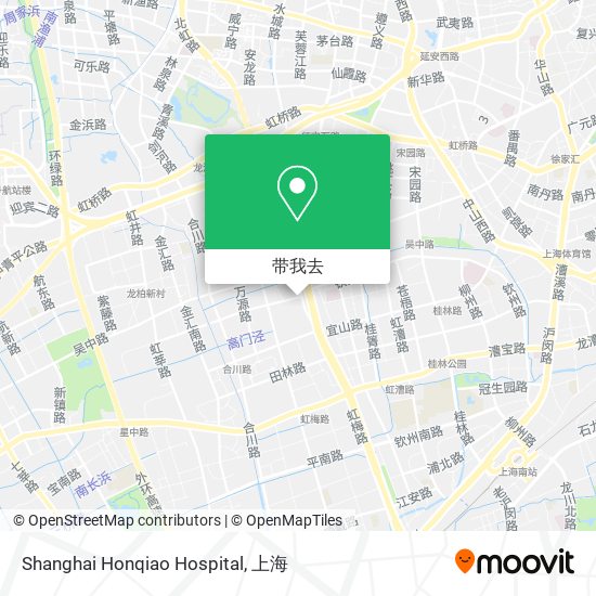 Shanghai Honqiao Hospital地图