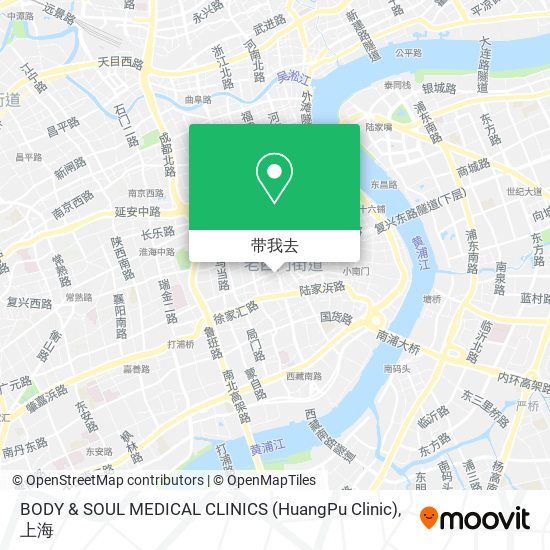 BODY & SOUL MEDICAL CLINICS (HuangPu Clinic)地图