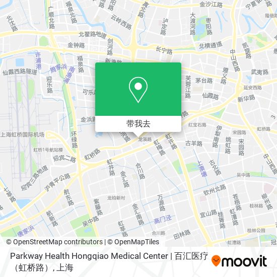 Parkway Health Hongqiao Medical Center | 百汇医疗（虹桥路）地图