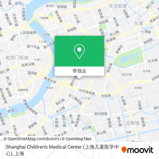 Shanghai Children's Medical Center (上海儿童医学中心)地图