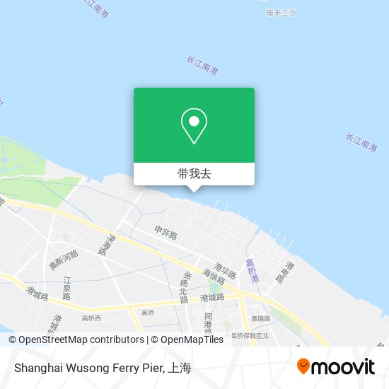 Shanghai Wusong Ferry Pier地图
