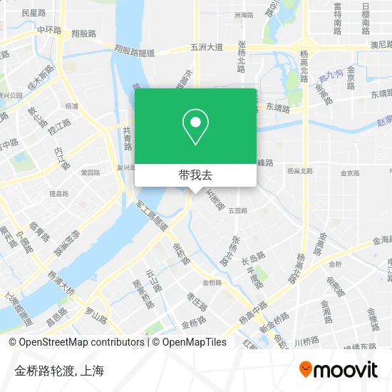 金桥路轮渡地图