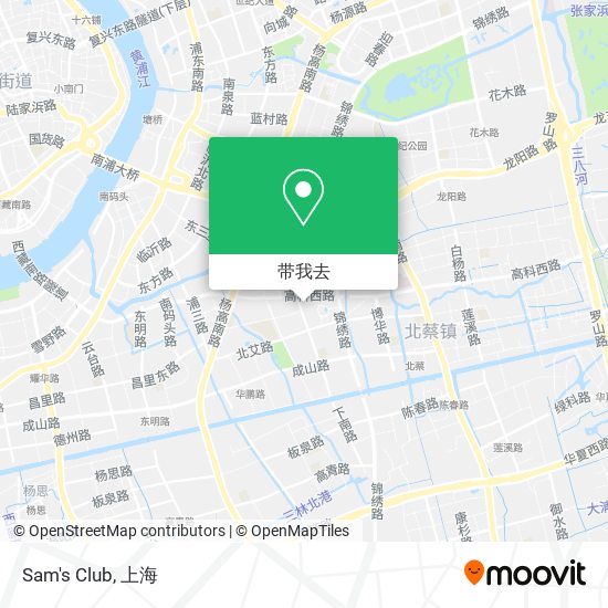 Sam's Club地图