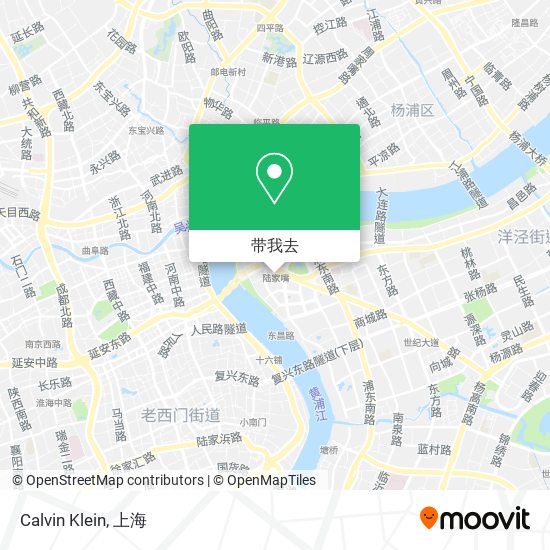 Calvin Klein地图