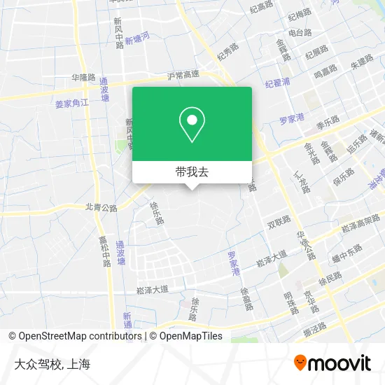 大众驾校地图