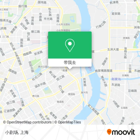 小剧场地图