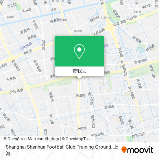 Shanghai Shenhua Football Club Training Ground地图