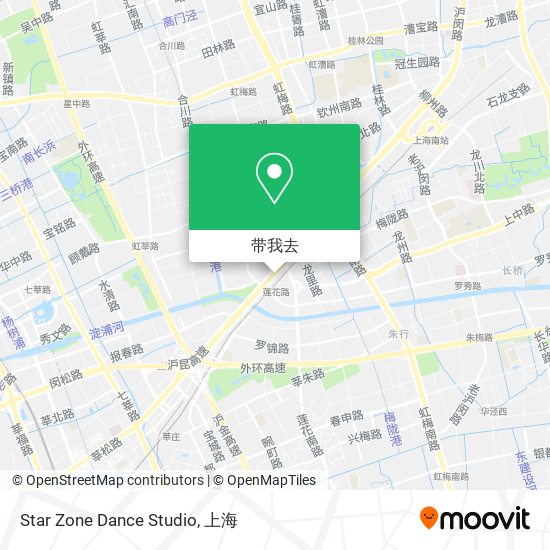 Star Zone Dance Studio地图