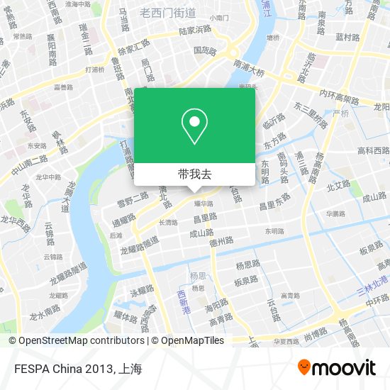 FESPA China 2013地图