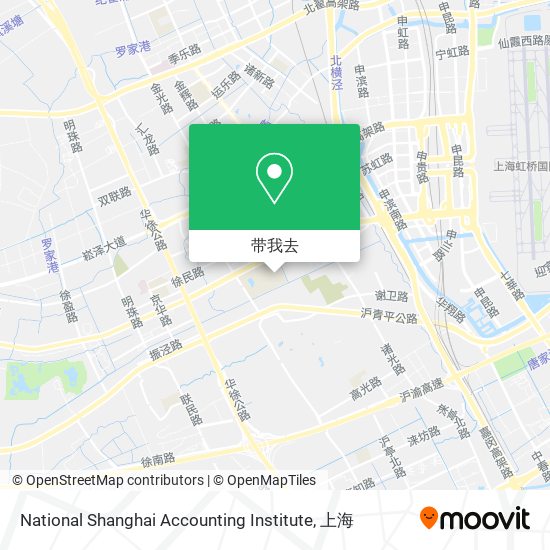 National Shanghai Accounting Institute地图